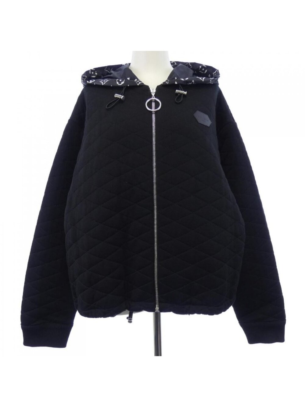 Louis Vuitton Quilted Zip Up Hoodie